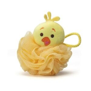 Kids Cartoon Animal Bath Loofah Sponge - Chick Character 20% off